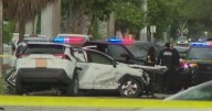 At least 1 driver killed in violent North Miami Beach crash that left SUV split in half