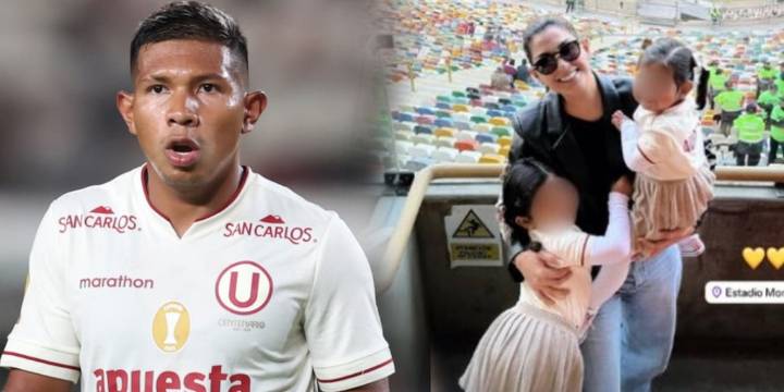 Ana Siucho regresó al Monumental juntos a sus dos hijas tras separación con Edison Flores