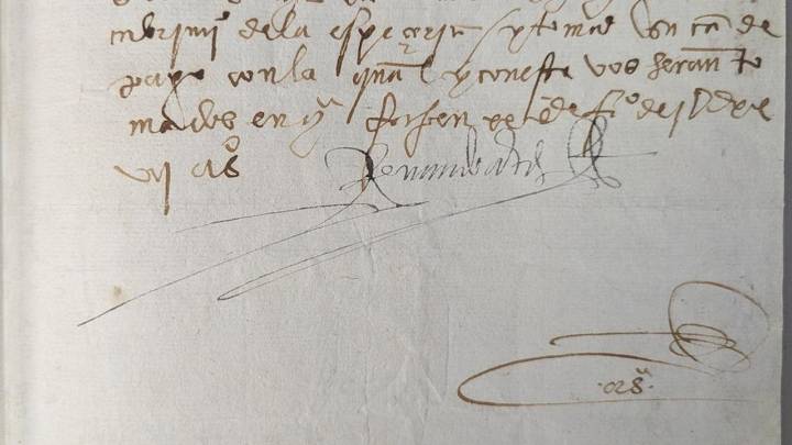 Estados Unidos devuelve a México un manuscrito firmado por Hernán Cortés que había sido robado