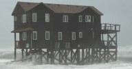Hurricane Erin lashes Outer Banks with coastal flooding and strong winds