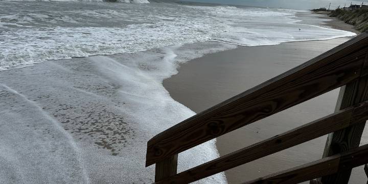 Onslow County beach accesses back open after Hurricane Erin