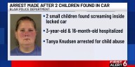 Arrest made after 2 children found in car