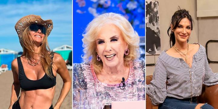 La reacción de Vanina Escudero cuando Mirtha Legrand le preguntó si estaba peleada con su hermana