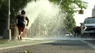 Makeshift water park in Washington Heights goes viral