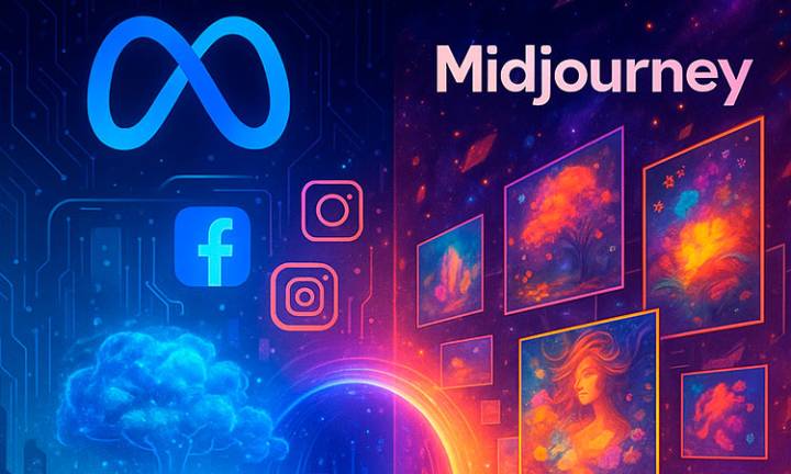 Meta y Midjourney impulsan la innovación en imágenes y videos