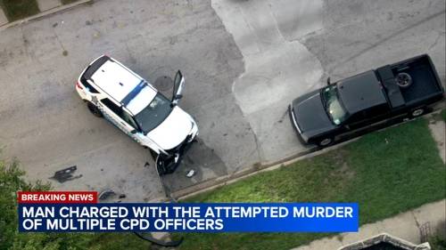 Barry Hayes accused of hitting CPD officers with car after Englewood railcar burglary, Chicago police shooting on Princeton Avenue