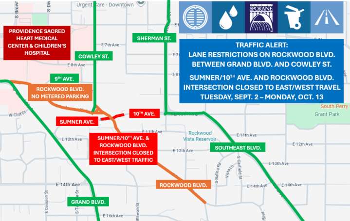 Rockwood Boulevard construction to require road closure and reduced on