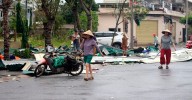 Al menos tres muertos, 10 heridos y unas 10.000 casas dañadas en Vietnam por tifón 'Kajiki'