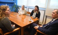 Punta recibió a Petra Sarmezei, asistente del Programa ELA 2025