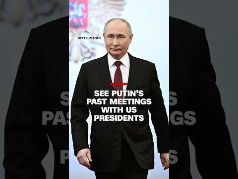 See Putin's past meetings with US presidents