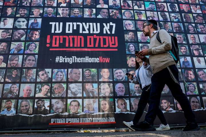 Netanyahu asks Red Cross to help hostages in Gaza, as families warn against an ‘expanding war’