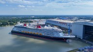 New Disney Cruise Line ship Disney Destiny floated out at shipyard