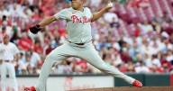 Suárez gives up 10 hits as Reds snap Philadelphia Phillies' 4