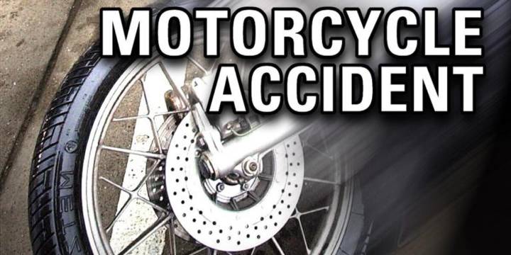 Motorcyclist killed in crash with vehicle