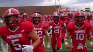 Video: Monroe's football team takes the field for its 2025 season opener