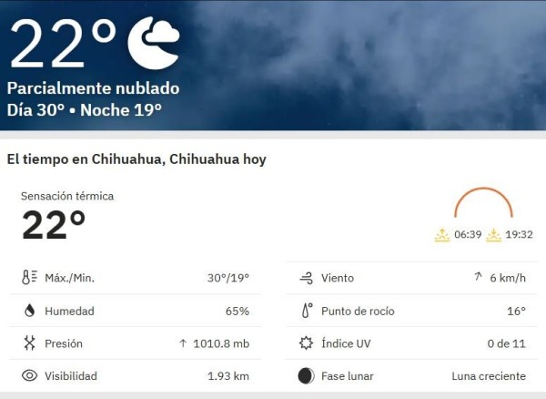 Ligera llovizna esta mañana de martes