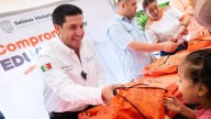 Entregan kits de útiles escolares en Salinas Victoria, ¿Cuándo se realizará el siguiente reparto?
