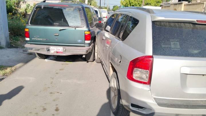 A Emmanuel se le acabó la fiesta y terminó chocando en la Colonia Juárez; no podía ni hablar