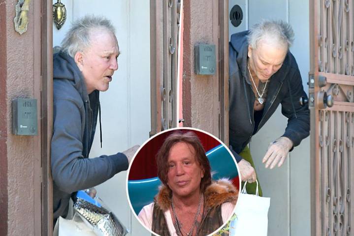 Mickey Rourke looks unrecognizable following 'Celebrity Big Brother' scandal