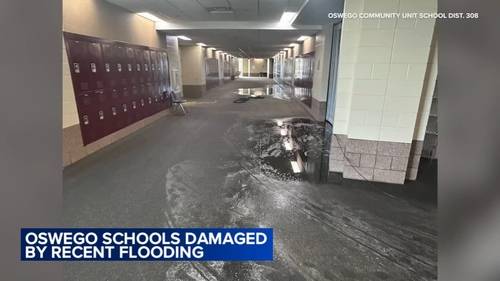 Flooding in Chicago area today: Storms cause basement flooding in Hammond, IN, impact BP Whiting refinery, damage Oswego schools