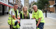 Fred Dibnah tribute replaced after being left in sorry state for months