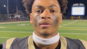 Hoban's Ace Brown, Jance Henry, Elbert Hill talk after Week 1 win