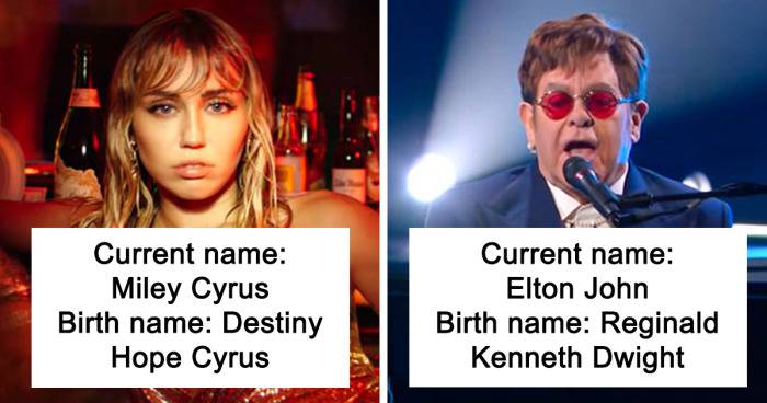 Some Well-Known Celebrities Have Real Names That Most Of Us Have No Clue About, And Here Are 49 Of Them