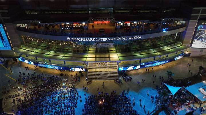 Tampa Bay Lightning home has a new name: Benchmark International Arena