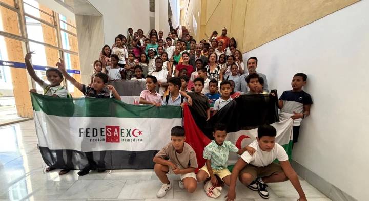 Así ha sido el recibimiento a los niños saharauis del programa Vacaciones en Paz en Extremadura