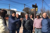 Figueroa y Madueño recorrieron obras clave para Junin de los Andes