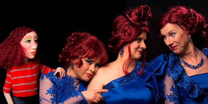 El Grupo de Titiriteros del Teatro San Martín sorprende con la adaptación de “El vestido”, de María Teresa Andruetto