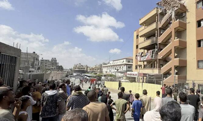 Netanyahu: doble bombardeo israelí  a hospital en Gaza fue un “accidente”