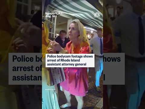 Police bodycam footage shows arrest of Rhode Island assistant attorney general