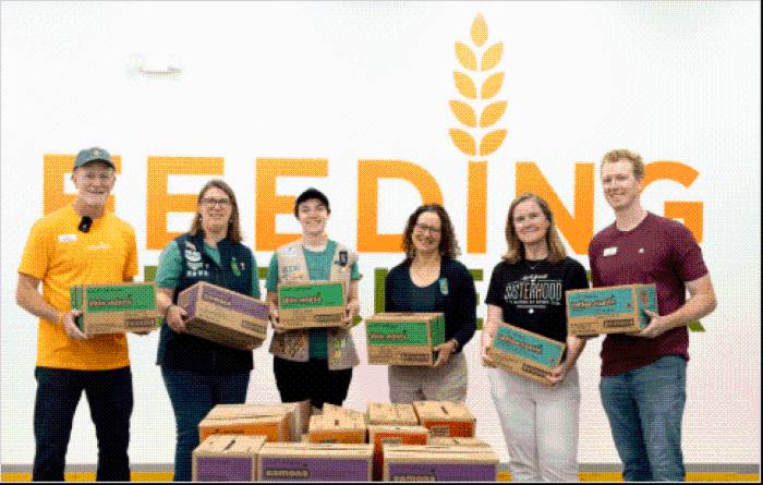 Girl Scouts donate 360 pounds of cookies to Feeding Westchester