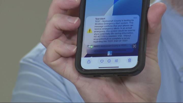 Multnomah County tests emergency alerts on Thursday