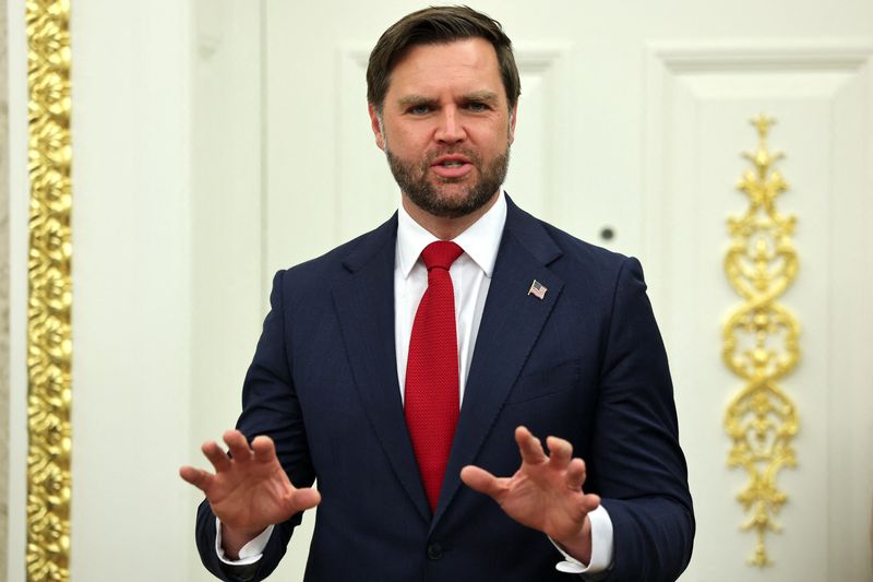 US VP Vance says he's not focused on 2028 election talk