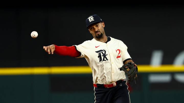Rangers INF Marcus Semien out of lineup Saturday because of sore left wrist