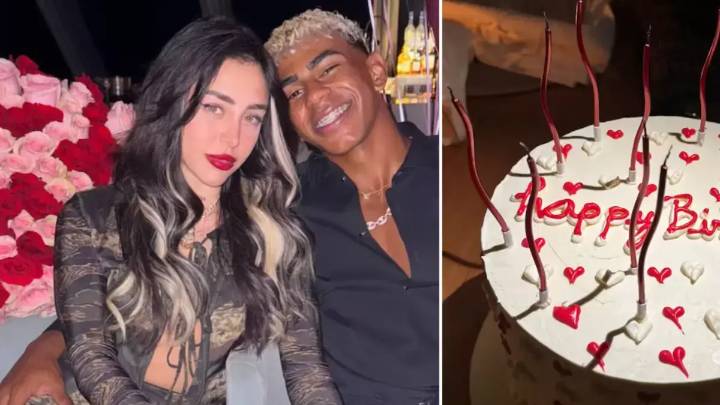 Lamine Yamal confirma su relación con Nicki Nicole: publicó romántica foto con motivo del cumpleaños de la cantante