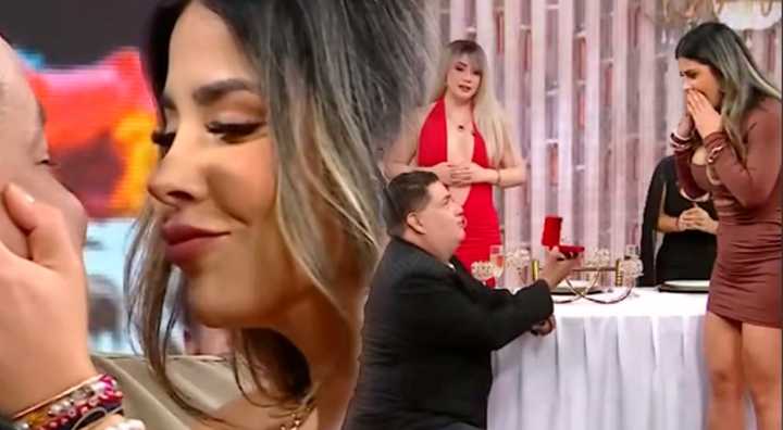 Alfredo Benavides impacta al 'PEDIRLE MATRIMONIO' a Gabriela Serpa y ella ACEPTA emocionada: "Anhelo estar a tu lado"