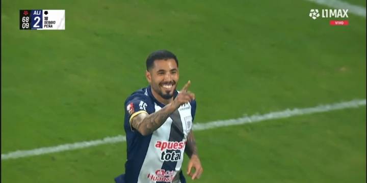 Sergio Peña anotó su primer gol en Alianza Lima desde su regreso a La Victoria: anotación de penal contra ADT en Torneo Clausura de Liga 1 2025