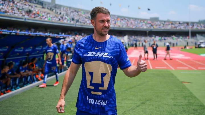 Aaron Ramsey debutó con Pumas ante Puebla en Ciudad Universitaria