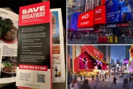Exclusive | Does not fit the Playbill! Theatergoers urged to oppose Times Square casino