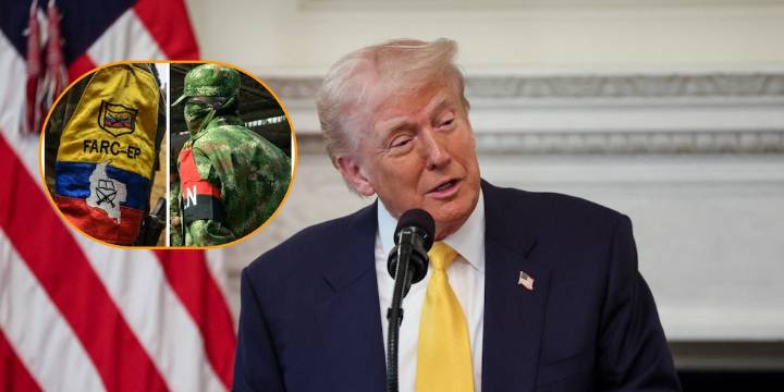 Donald Trump ordenó al Pentágono operaciones militares para atacar a grupos armados como Segunda Marquetalia, el ELN y el Tren de Aragua