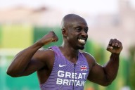 Eugene Amo-Dadzie, 33, ties Linford Christie to become joint second