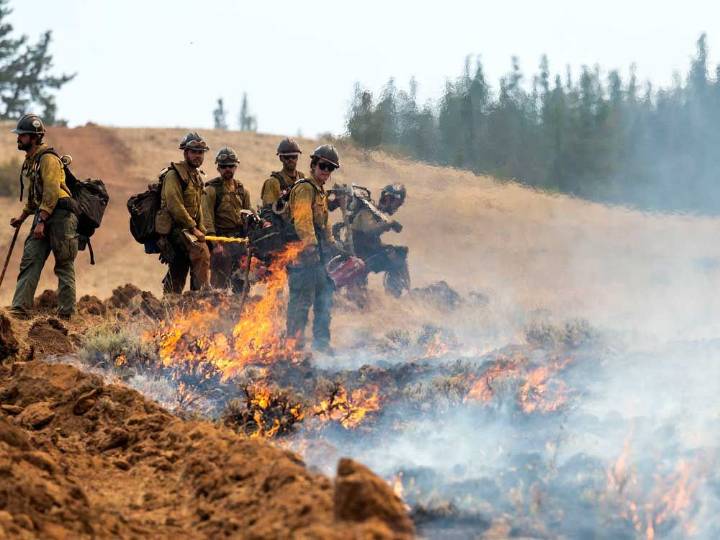 2 firefighters battling Washington state fire arrested by Border Patrol