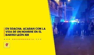 Sicariato en Soacha: acaban con la vida de un hombre en el barrio León XIII
