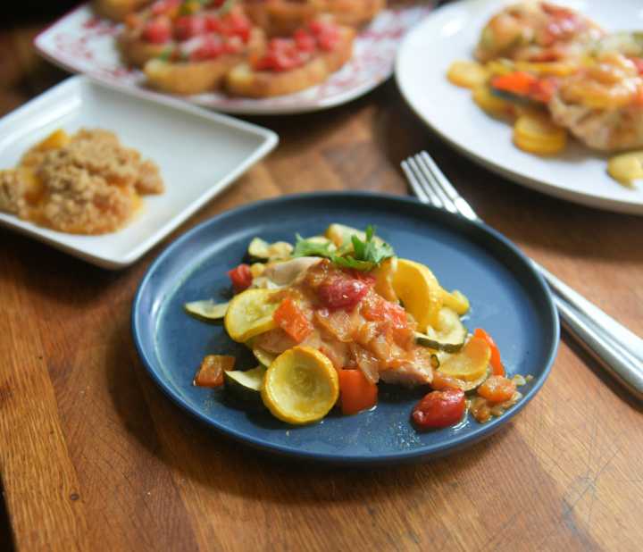 Easy meal makes most of in-season produce