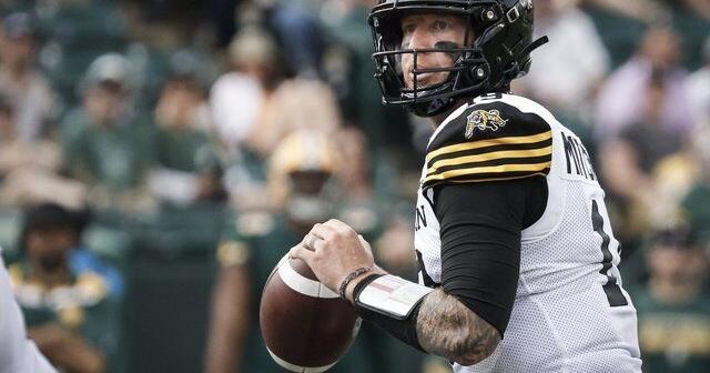 Tiger-Cats-Roughriders set to be quarterback showdown between Mitchell and Harris
