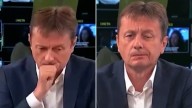 Nerve-racking moment politician suffers a stroke during live TV interview