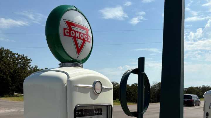 Pieces of past, future installed at historic Route 66 station